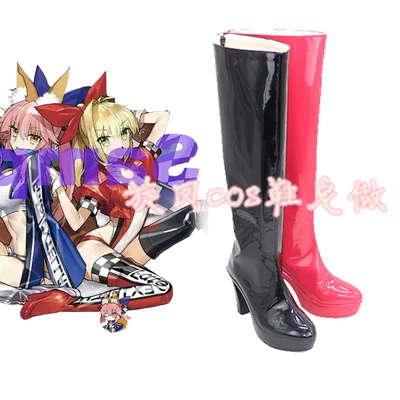 Fate/EXTELLA EXTRA Racing Tamamo no Mae Нерон Клавдий Caesar Augustus Germanicus saber обувь для костюмированной