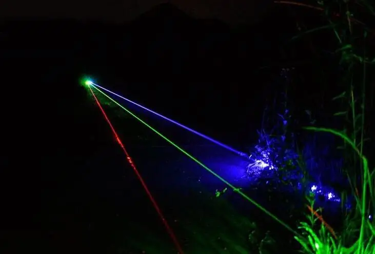 RGB301 металл обсаженных 3 в 1 фокус горения лазерного комплекта с 200000 м Синий