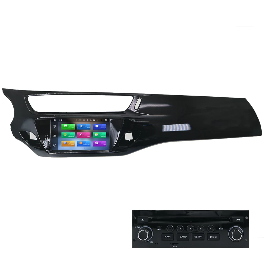 Автомобильный DVD плеер Android 8 0 GPS ГЛОНАСС навигация для Citroen C3 DS3 2010 2016 Авторадио