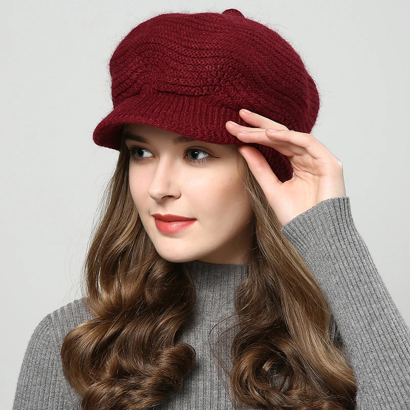 JIYOUOU, зимние шапки для женщин, Skullies Beanies, шапки ручной работы, новинка, женская шапка, вязаная шапка цвета хаки