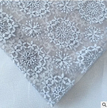 Бесплатная доставка эластичная кружевная сетчатая ткань с розами платье рубашка