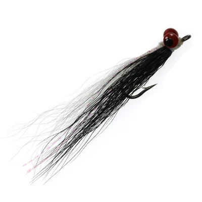 8PCS ICERIO 8 шт. гантели голова в соленой воде муха форель Bonefish красная рыба мухи клоузер глубокий Гольян рыболовные приманки#4 - Цвет: 8PCS