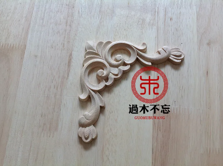 Не забудьте бревен Dongyang цветок из резьбы по дереву декоративная Цветочная