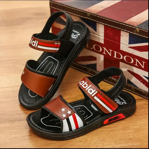 Детские сандалии новинка 2018 мужские корейская версия для больших детей