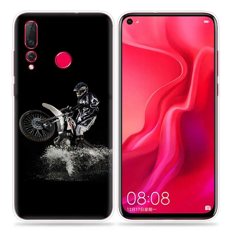 11 Спортивный мягкий чехол Moto Cross для huawei Honor 10i 8S 8A 8C 8X10 9 Y9 Y7 Y6 Y5 Play Lite чехол для телефона Fundas - Цвет: 11