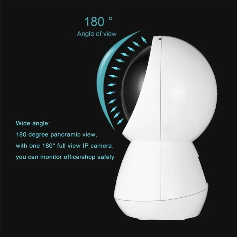 Домашняя беспроводная IP-камера PLYMOTON Full HD 1080P инфракрасное ночное видение