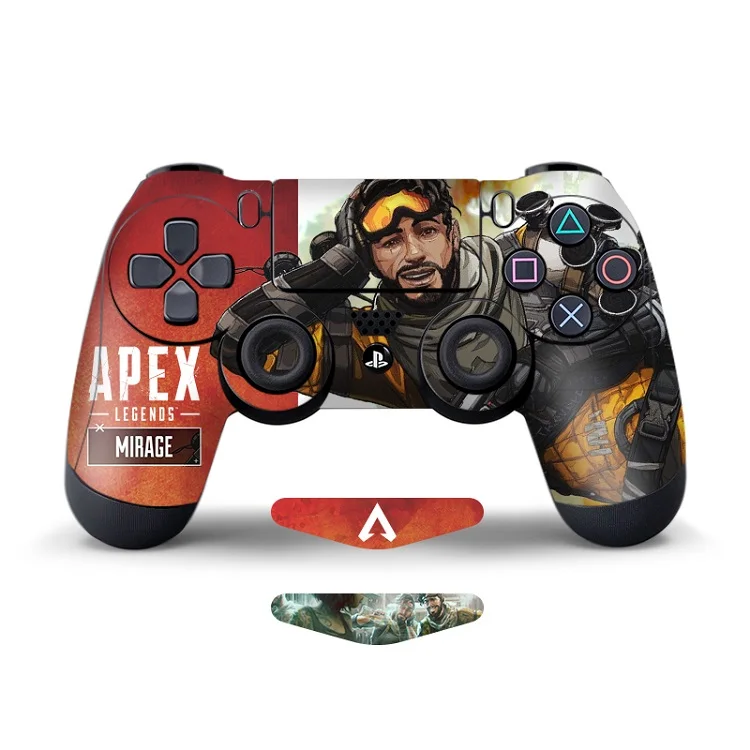 Данные лягушки наклейки на геймпады для ApexLegends джойстик скины для sony Playstation 4 контроллер для PS4 Slim Pro наклейки аксессуары