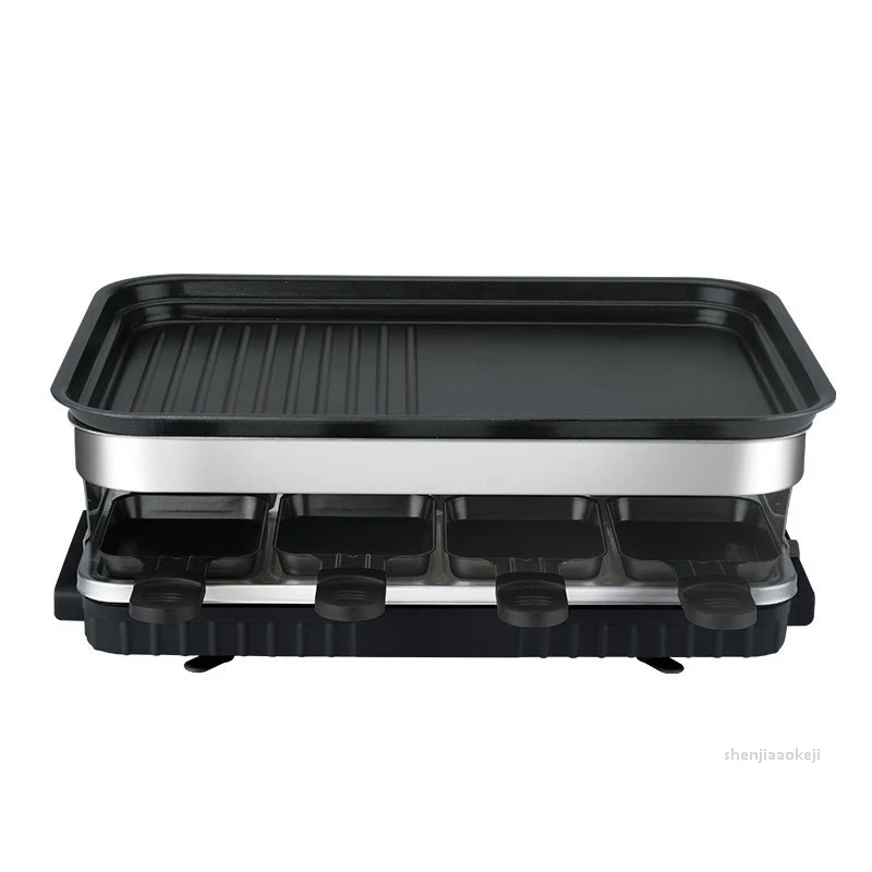 Скидка Бездымный Электрический гриль, домашняя антипригарная противень для домашнего барбекю, духовка для барбекю, вкусная еда, «сделай сам», сков...