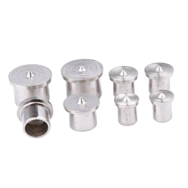 8pcs-Hollow Дюбель центр точка булавки комплект 6/8/10/12 мм дюбель обработки зазубрин на центральный комплект Деревообрабатывающие инструменты передачи Вилки Сверло по дереву сверло Мощность аксессуары - Цвет: 8pcs-Hollow