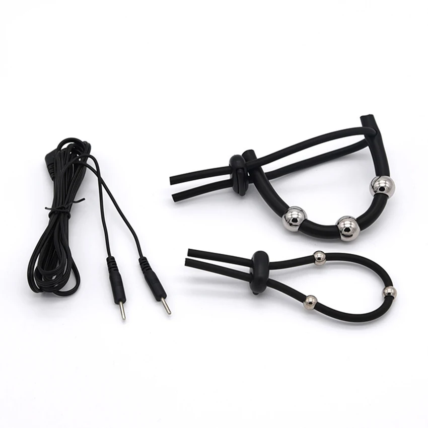 Электрические Кольца для пениса электронное электрошоковое кольцо секс игрушки