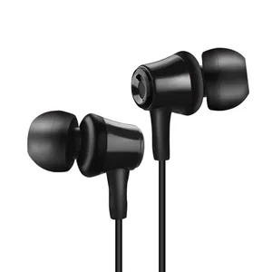 S8 In-ear wired Earphone Earbuds 3.5mm Headphones with In-Line Microphone - Black
