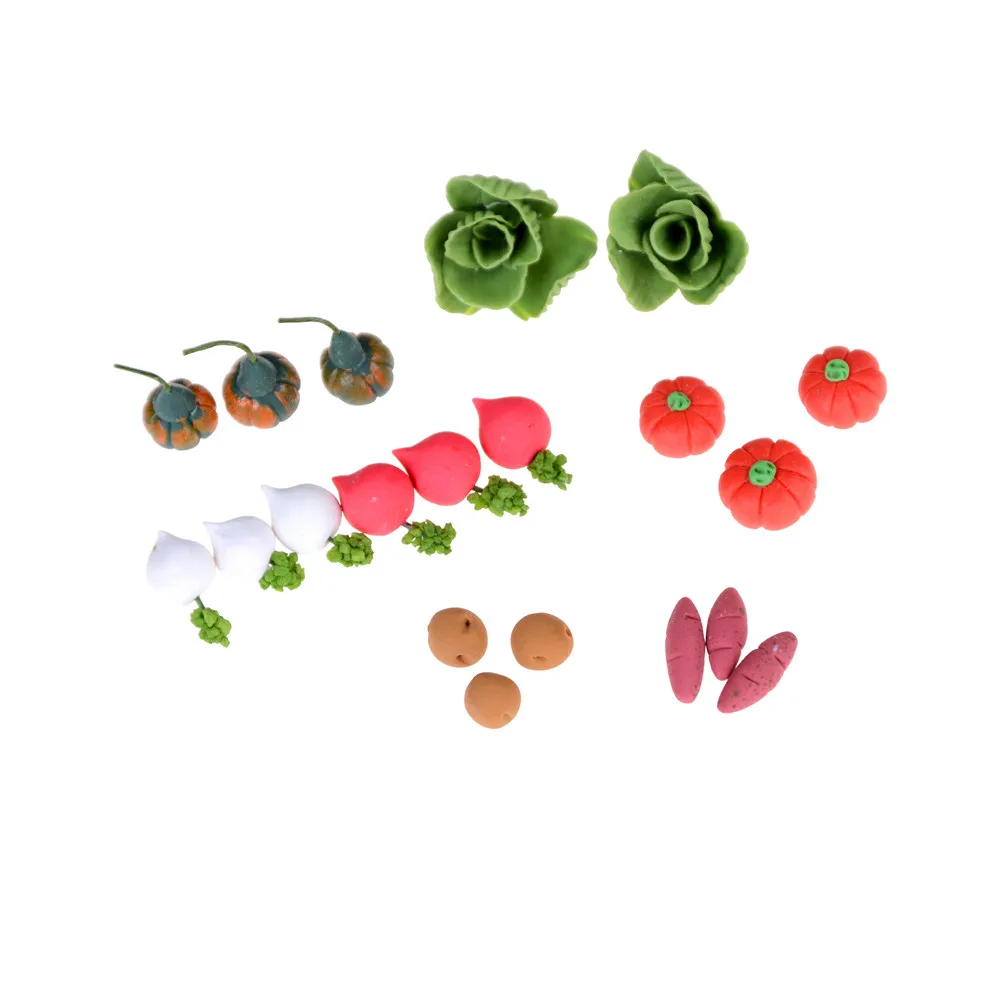 20PCS/set Funny Kitchen Fruit Vegetables Food Toy Cutting Set Kids dollhouse Pretend Role Play Simulation Toys | Игрушки и хобби