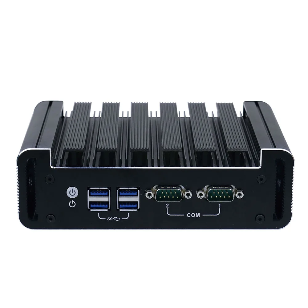 Мини компьютер Yanling intel kaby lake core i3 7100u два lan встроенный SIM слот поддержка 3g 4g