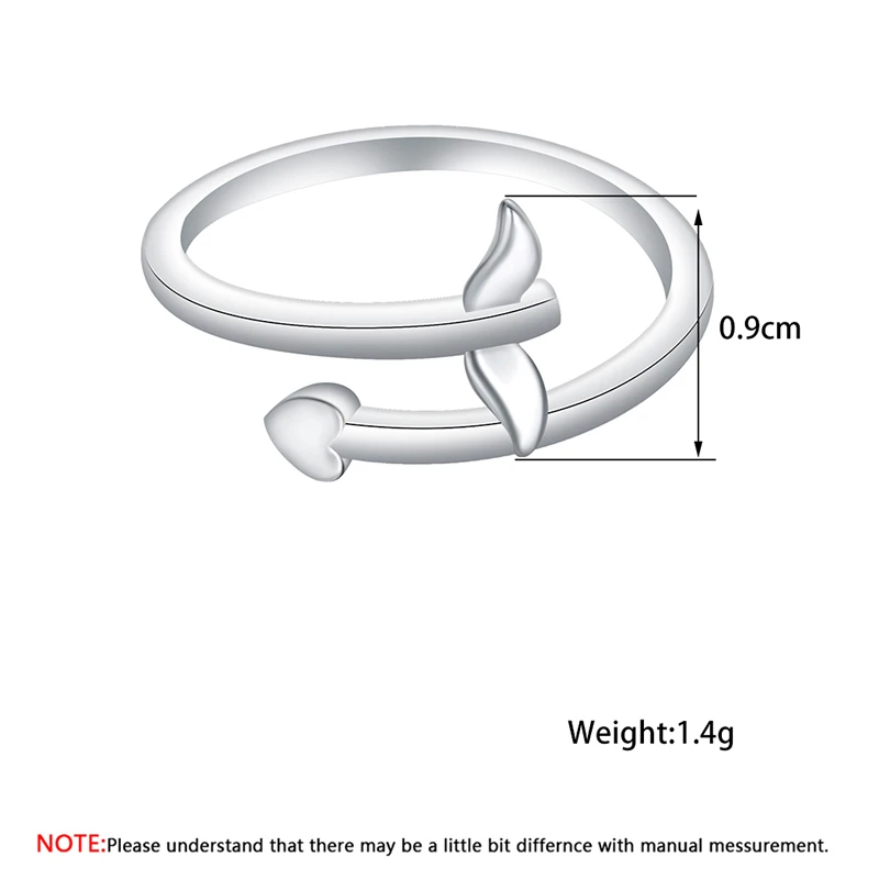 Модные кольца Cxwind с кристаллами и хвостом русалки для женщин замечательный