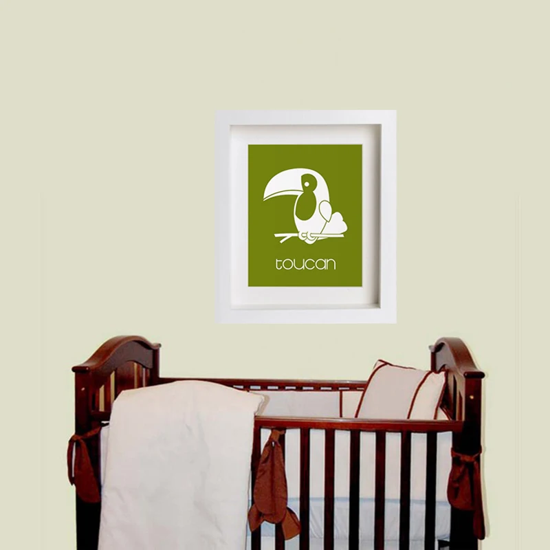 Toucan-детский сад животные в тропических лесах постеры картины на стену первый