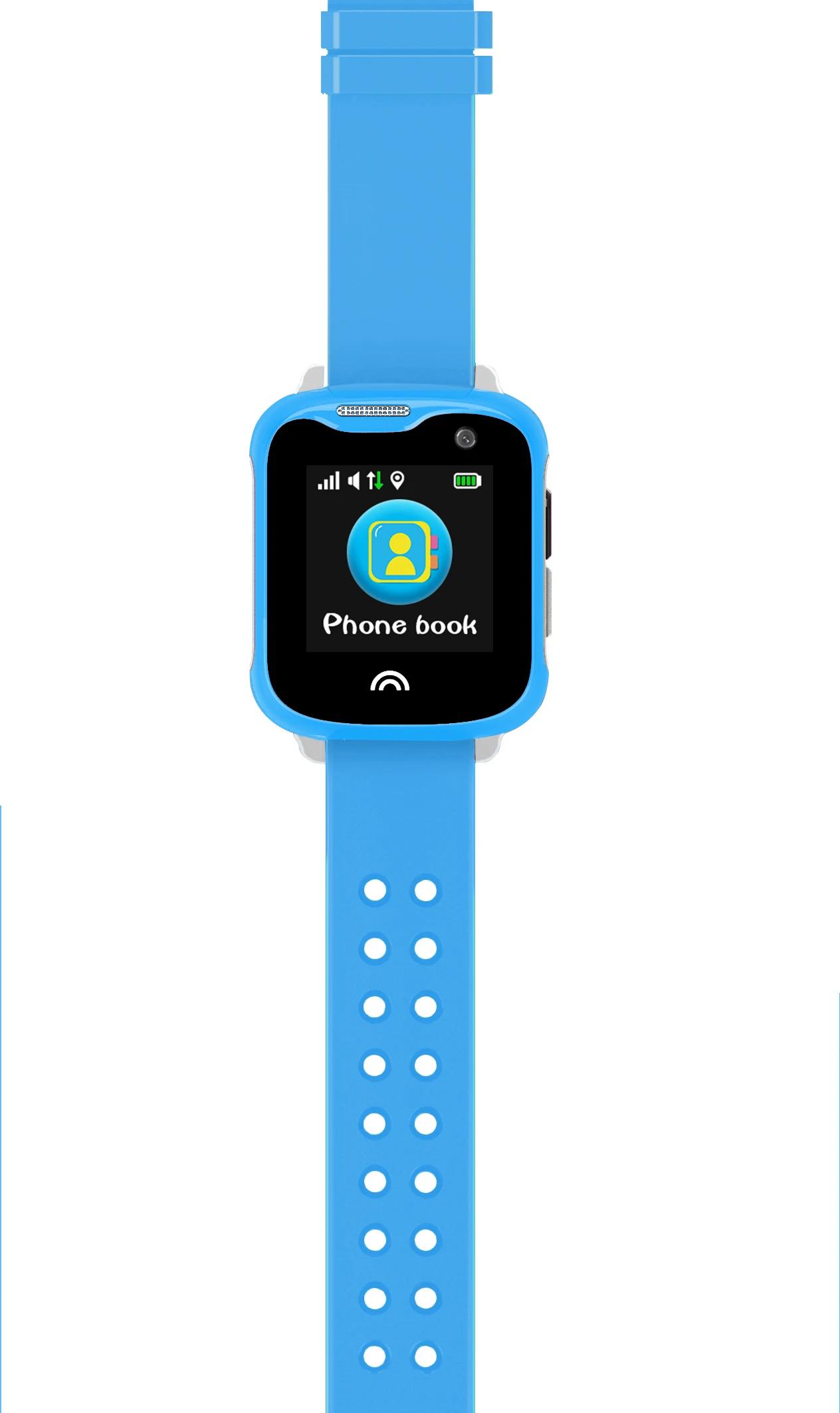 Детские Смарт часы D7 с камерой сенсорный экран GPS SOS местоположение вызова умные