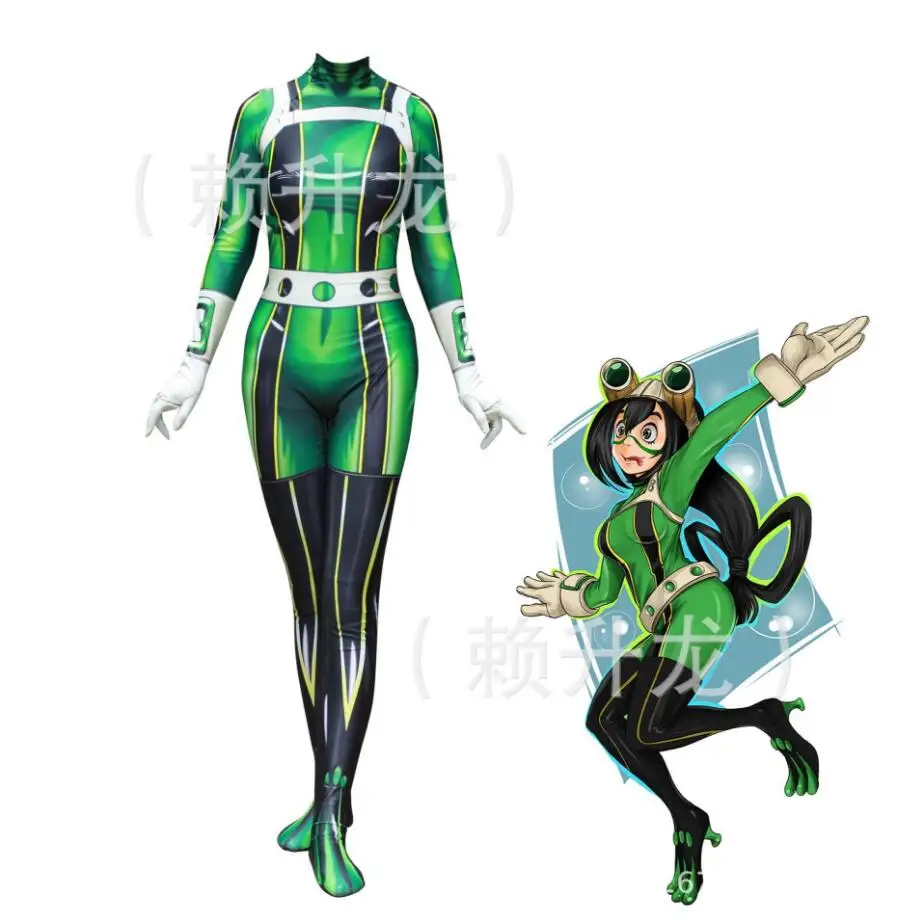

Hot Anime Boku no Hero Academia Cosplay Costume for Adult Men Women Halloween Party Jumpsuit Dress Free Shipping