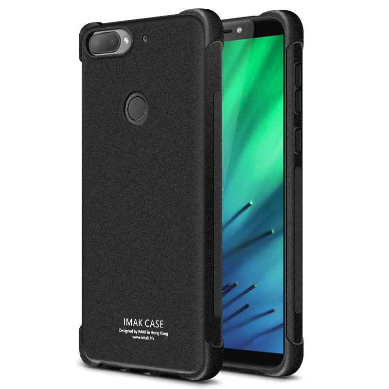 IMAK водителя супер-тонкий мягкий чехол для телефона htc Desire 12 плюс бампер Экран