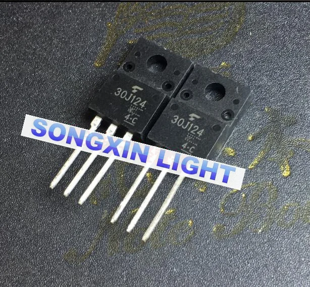 100 шт./лот 30J124 GT30J124 TO220F IGBT600V новая гарантия качества пятна | Электронные