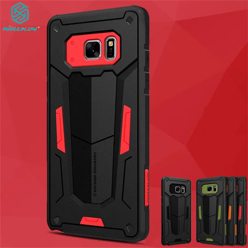Для samsung Galaxy Note FE(Fan Edition) чехол Nillkin Defender 2 роскошный чехол из ТПУ+ поликарбоната для задней панели телефона для samsung Note FE