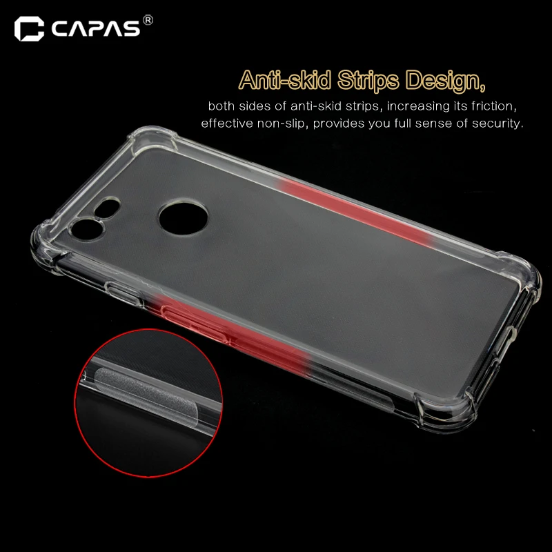 Cover For Google Pixel 2 3 XL Protective Case Soft TPU Clear Transparent Back Pixel3 Shockproof | Мобильные телефоны и