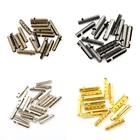 Кружевные наконечники для обуви, 40 шт.лот, 4 цвета