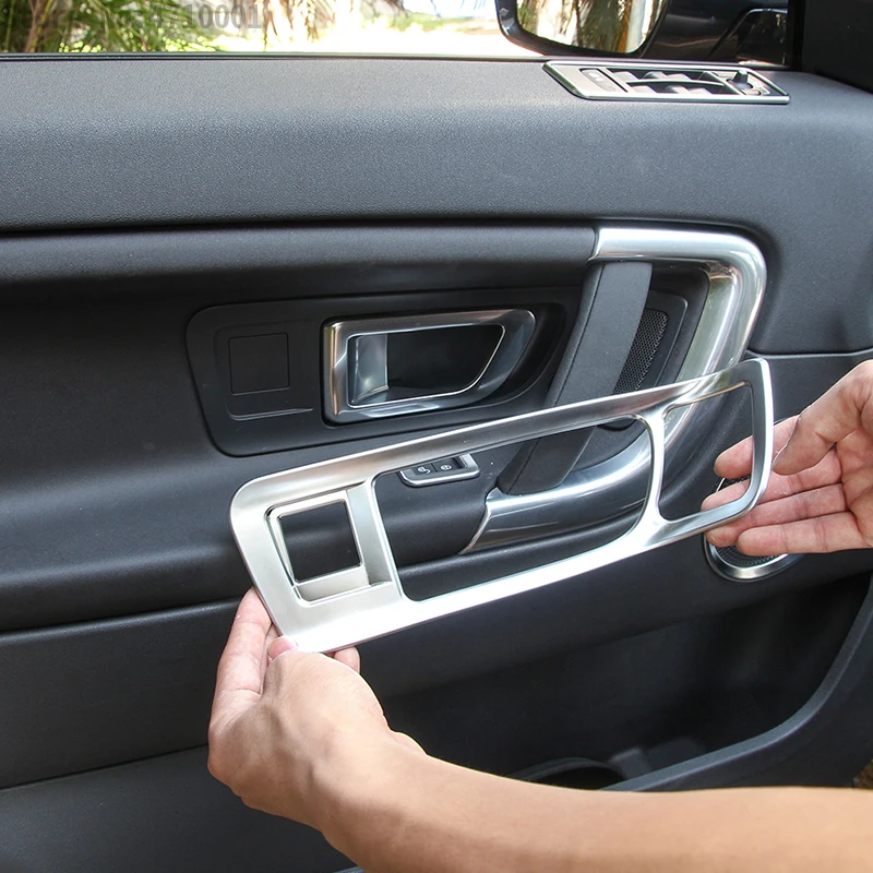 4 шт. хромированные накладки на дверные ручки для Land Rover Discovery Sport 2015 2016 2017|Лепнина