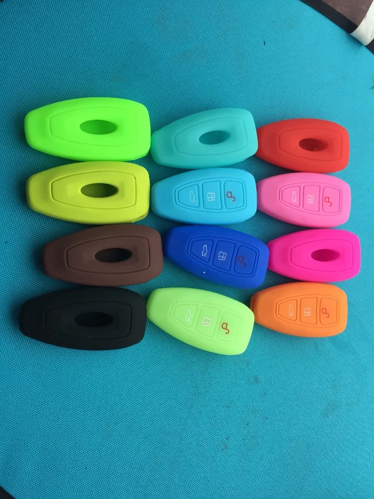 1 шт. Новая замена силиконовый чехол для ключей от машины крышка Держатель форд