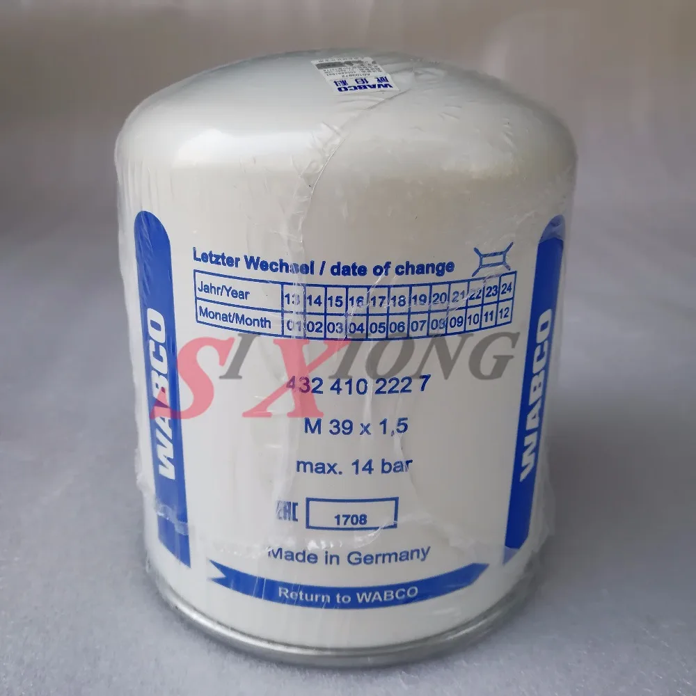 4324102227 WABCO осушитель воздуха фильтр для DAF MAN Scania Volvo|Тормоз грузовика| |