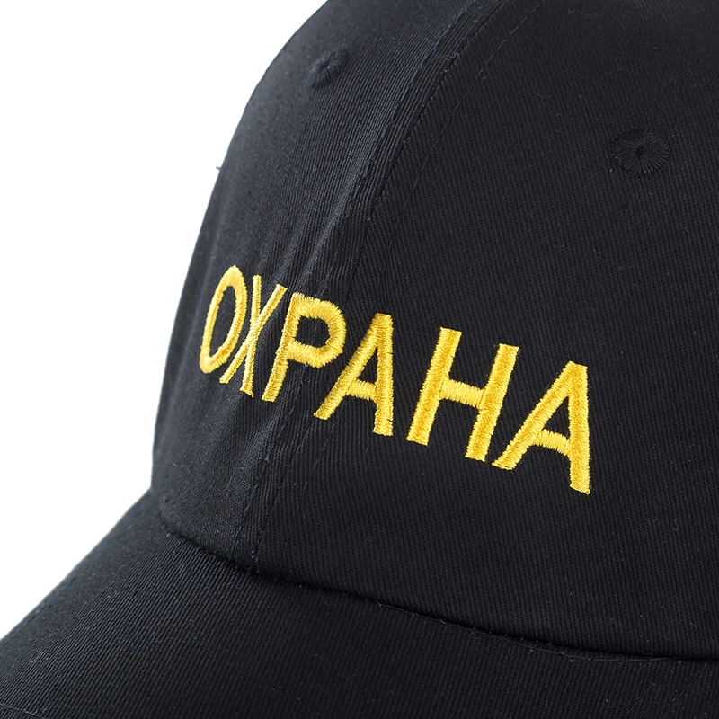 

High Quality Brand Russian Letter OXPAHA Snapback Cap Cotton Baseball Cap For Men Women Hip Hop Dad Hat Bone Garros