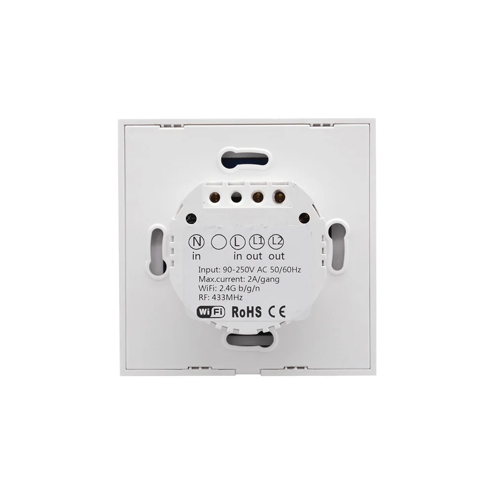 Sonoff T1 ЕС 1/2 банды смарт Wifi настенный сенсорный переключатель таймер выключатель