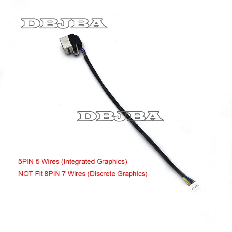 5-контактный разъем для кабеля питания постоянного тока Dell Inspiron 17R N7110 Vostro 3750 0WTVC4