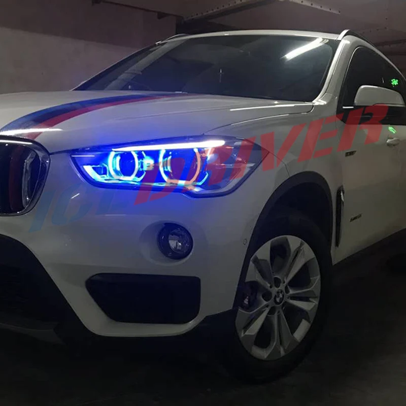 СВЕТОДИОДНЫЙ цветной светильник Icedriver для BMW X1 дневные ходовые огни F48 красный
