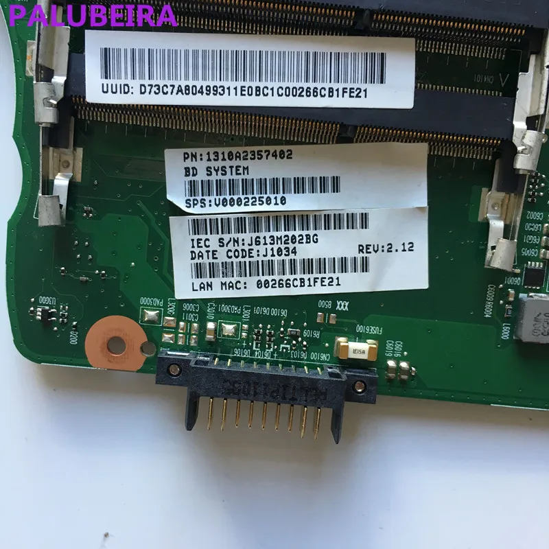 Материнская плата для ноутбука Toshiba Satellite C650D C655D|Материнские платы| |