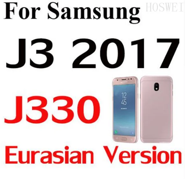 Для samsung Galaxy J2 J8 J4 J6 плюс чехол для samsung Galaxy J3 J5 J7 J2 премьер-чехол с окошком для экрана кожаный чехол с откидной крышкой - Цвет: J3 2017
