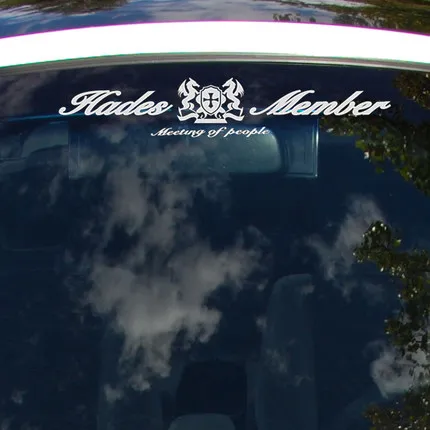 Noizzy Hades Member Ho Dragon Shield Автомобильная наклейка автомобильная задняя на ветровое