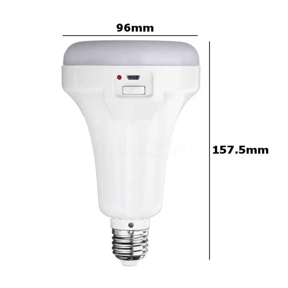 LumiParty LED E27 энергосберегающая USB перезаряжаемая интеллектуальная лампа фонарик
