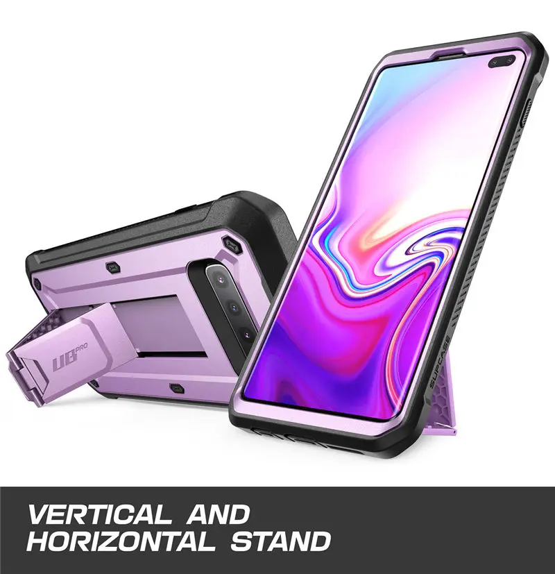 SUPCASE для samsung Galaxy S10 плюс Чехол 6," UB Pro всего тела прочный подставка чехол Крышка без встроенного Экран протектор