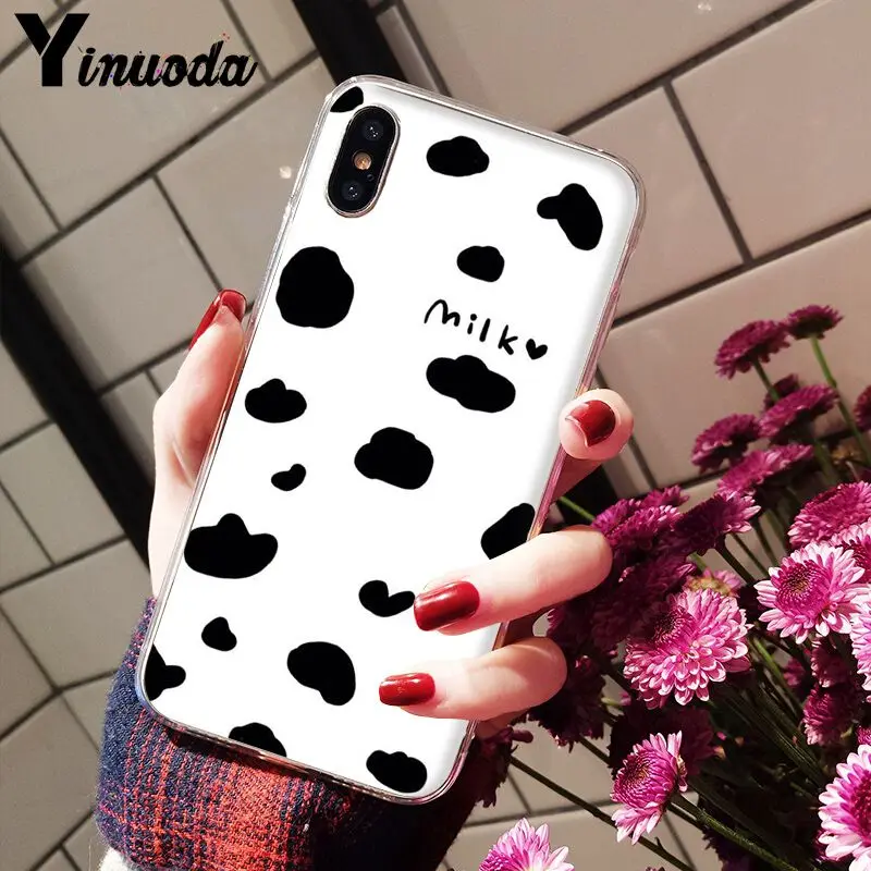 11pro MAX Летний милый клубничный молочный DIY Окрашенные красивые аксессуары для