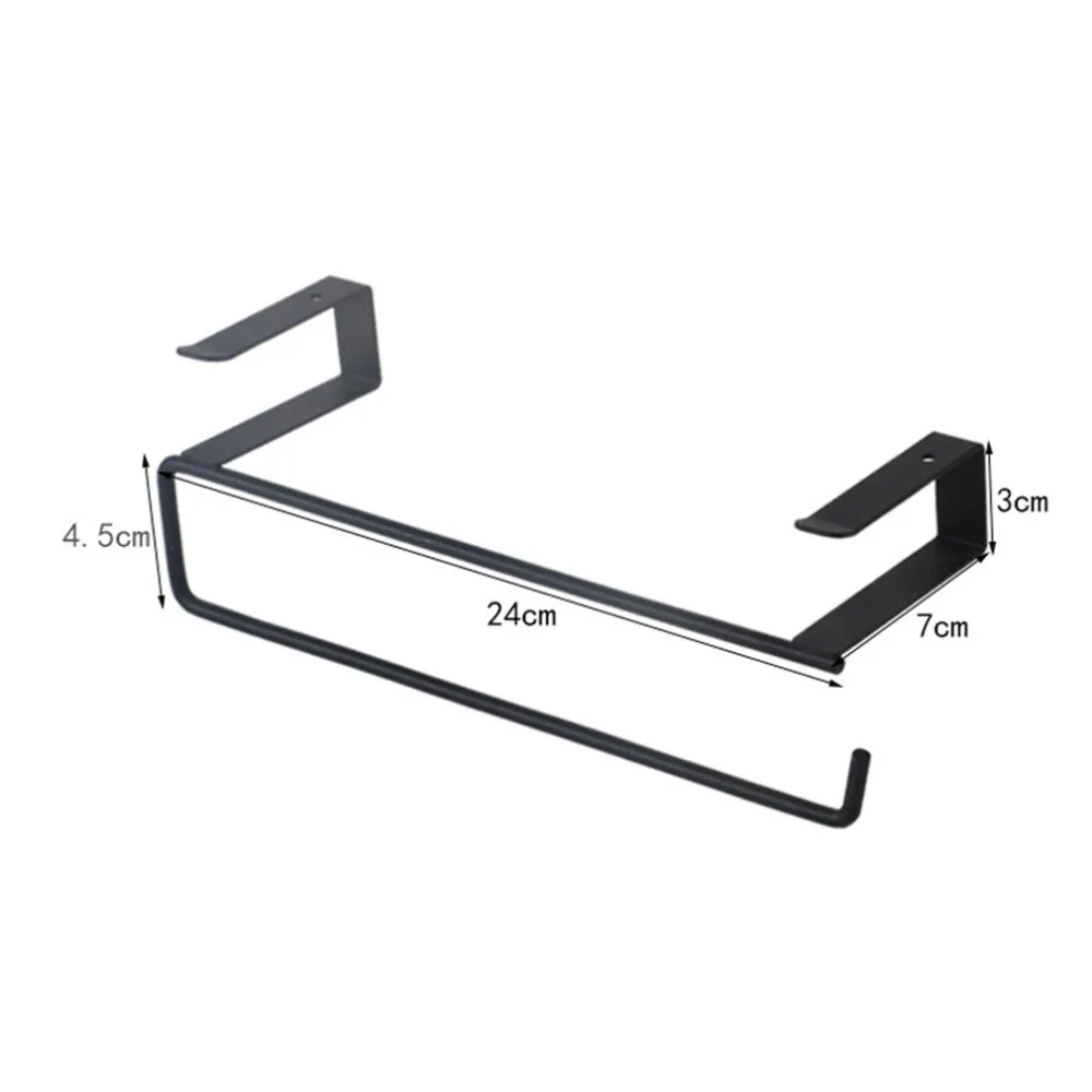 Металлический кухонный подвешивающий держатель для полотенец ванной комнаты
