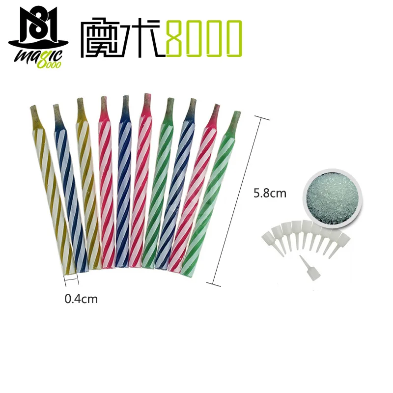 Свечи для торта волшебное приспособление смешное каверзное день рождения Вечные