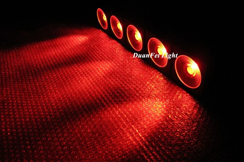 16 шт. DJ Led COB Блиндер матрица панель свет 5X30 Вт RGB 3в1 аудитория DMX бар сценическая