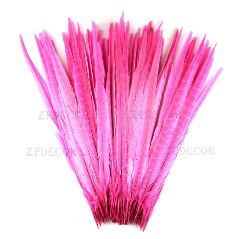 Zpdecor оптовая продажа 12 цветов хвост фазана перья 40-45 см/16-18 дюймов карнавал DIY