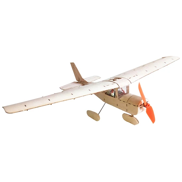 Мини Cessna 182 435 мм размах крыльев Balsa деревянная лазерная резка RC Самолет набор |