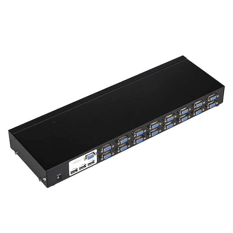MT VIKI 16 портовый USB VGA KVM переключатель ручной пульт дистанционного управления