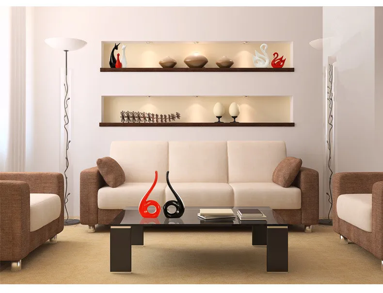 1 шт. Современная креативная фарфоровая Цветочная ваза с орнаментом