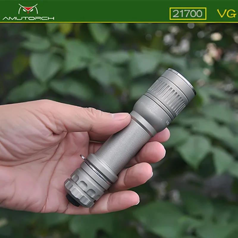 Amutorch VG10 новейший CREE SST40/XPL-HD светодиодный 2000 люмен мощный Яркость тактический светодиодный вспышка светильник 1*21700 велосипед светильник