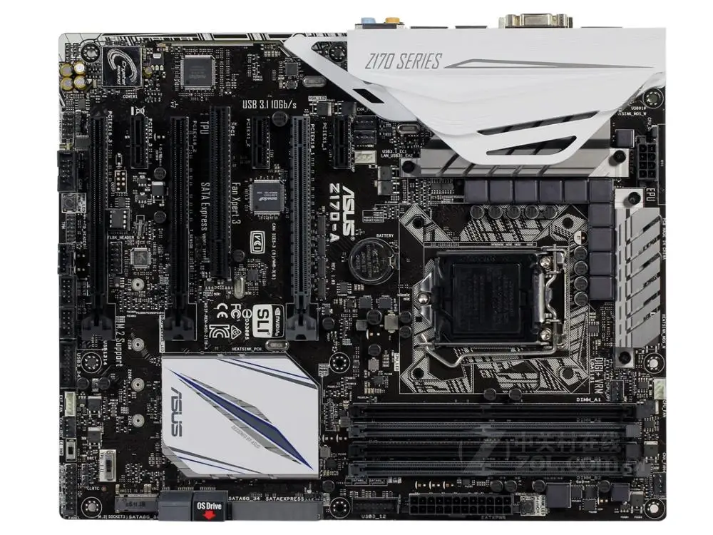 Оригинальная материнская плата для ASUS Φ LGA 1151 DDR4 USB3.0 USB3.1 M.2 64 Гб Z170 настольная