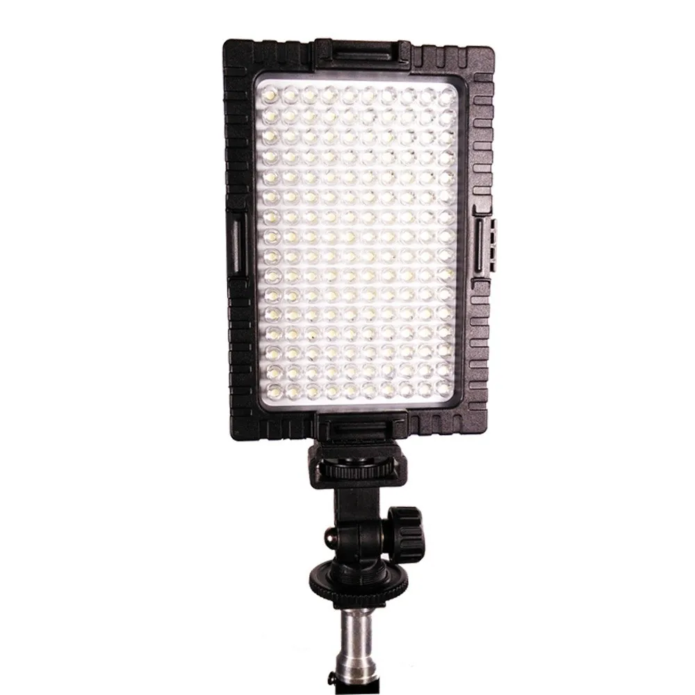 Falcon Eyes dv-160v с Батарея случая высокого cri95 160 LED видео для Canon Nikon Sony panasonic видеокамера
