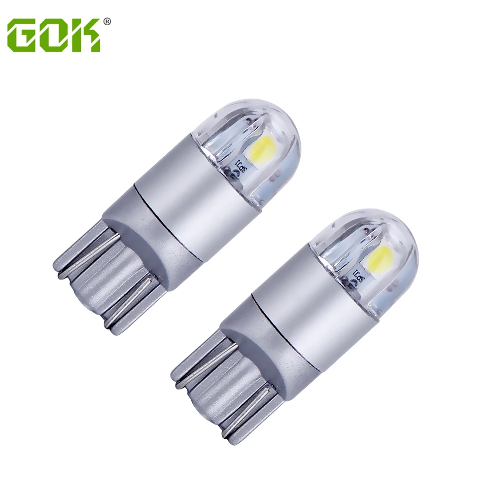 

10pcs T10 LED Bulbs White 168 501 W5W LED Lamp Wedge T10 2smd led 3030 Interior Lights 6000K For auto car Motorcycle 12v